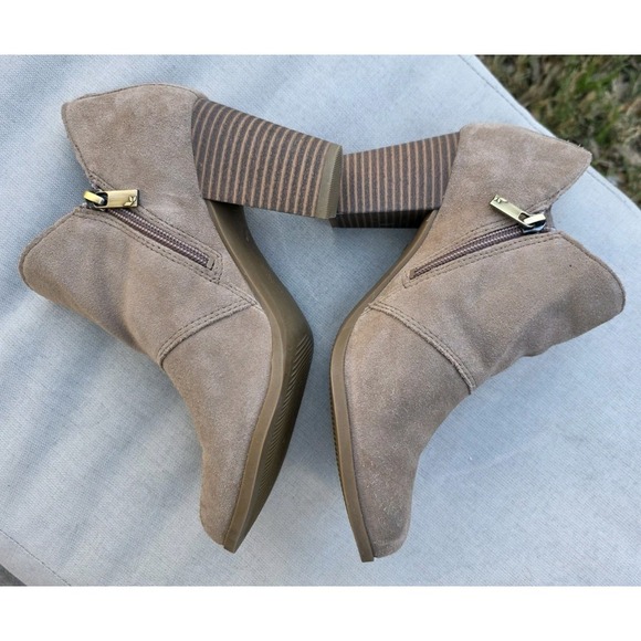 Koolaburra by Ugg Sofiya Suede Ankle Booties Boots Size 7 Amphora Brown 1096440 - Picture 6 of 11